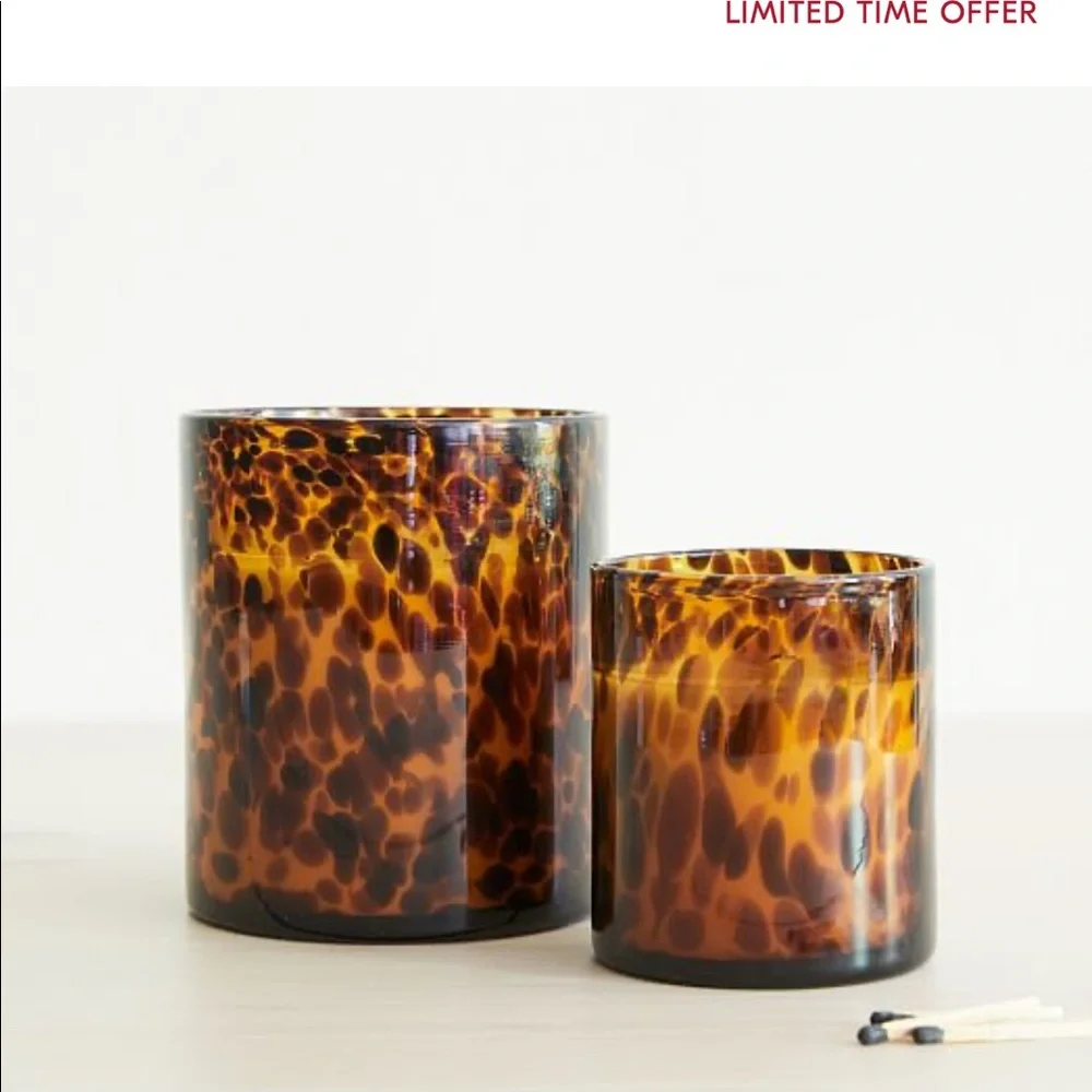 COPY - Tortoise Glass Candle - Vetiver Oud